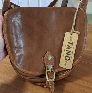 Brand new with tags Tano crossbody bag - Cognac/tan leather